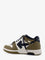 Off White Out of Office leather sneakers with iconic side logo - Kaki Dark B