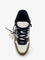 Off White Out of Office leather sneakers with iconic side logo - Kaki Dark B