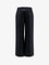 Toteme Relaxed cotton trousers - Black