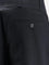 Toteme Relaxed cotton trousers - Black