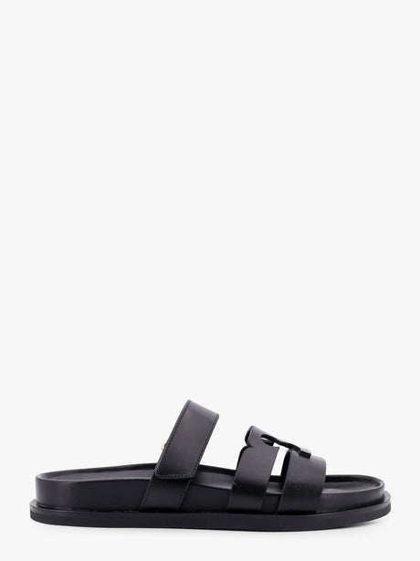 Tory Burch Ines leather sandals - Dustyalmond