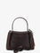 Balenciaga Rodeo S leather crossbody bag with vintage motif - Espresso