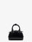 Diesel 1DR Dome python leather crossbody bag - Black