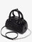 Diesel 1DR Dome python leather crossbody bag - Black