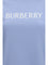 Burberry Embroidered logo cotton T-shirt - Sunbleached Blue