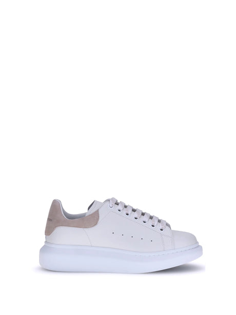 Alexander Mcqueen Leather Sneakers - White/Patchouli