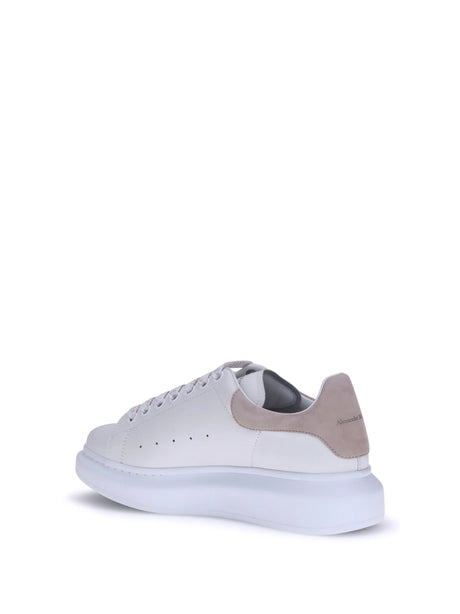 Alexander Mcqueen Leather Sneakers - White/Patchouli
