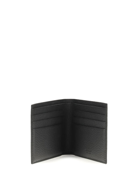 Ferragamo Monogram Wallet - Grey Patterned Medium
