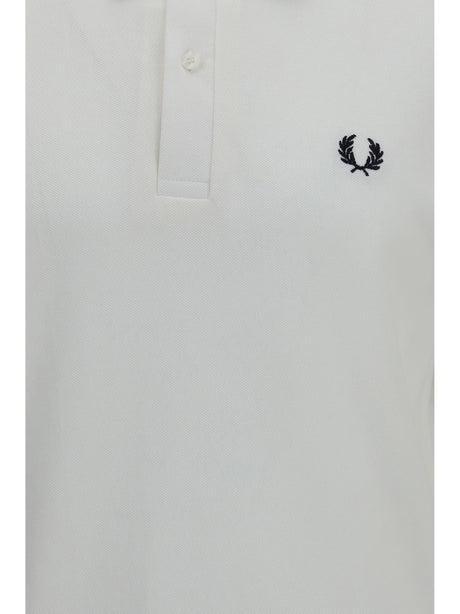 Fred Perry M3 cotton piqué Polo - White
