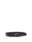 Bottega Veneta Intreccio Leather Belt - Black-Silver