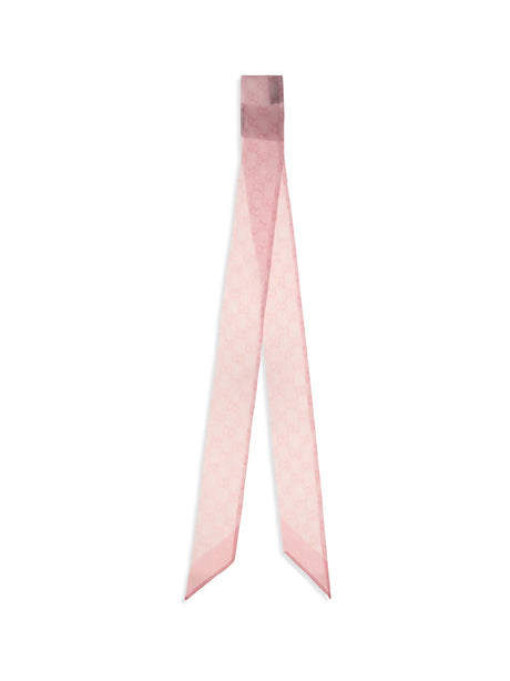 Gucci Printed silk Twill Scarf - Roseate/Pink