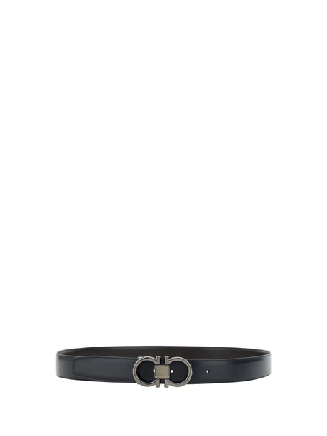 Ferragamo Gancini Belt - Black