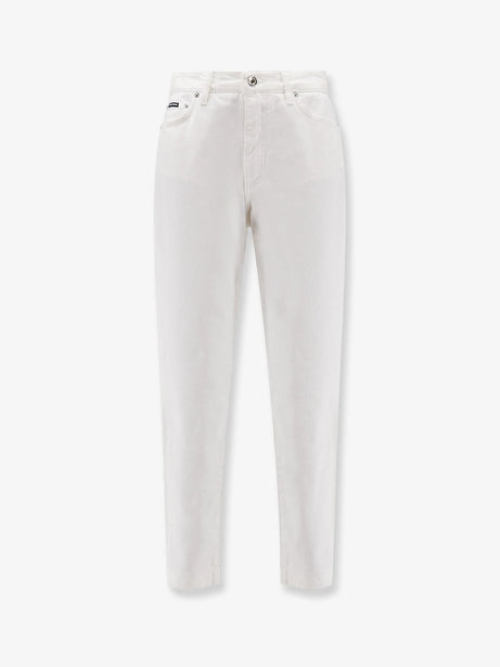 Dolce & Gabbana Audrey white denim trousers - Bianco