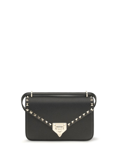 Valentino Garavani Rockstud mini Shoulder Bag - Black