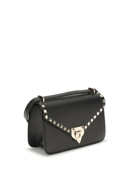 Valentino Garavani Rockstud mini Shoulder Bag - Black