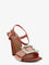 Dolce & Gabbana Velvet sandals with rhinestone detail on the front - Rosa