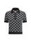 Gucci GG wool jacquard Polo Top - Black/White