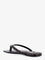 Toteme Croco-embossed leather sandals - Dark Brown