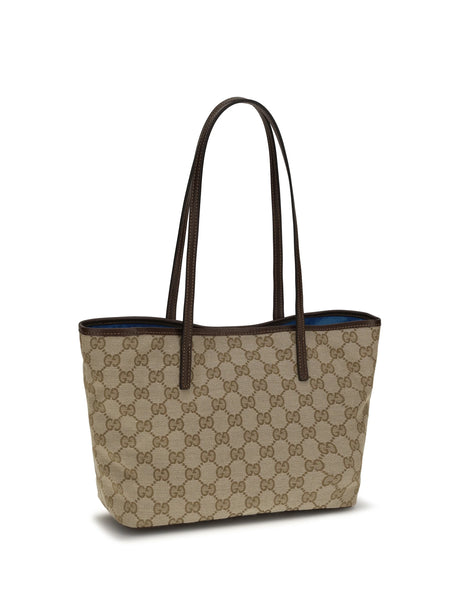 Gucci Large Tribeca Tote Bag - Vintag.Sand/Dk Brown