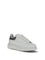 Alexander Mcqueen Leather Sneakers - White/Silver