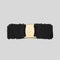 FERRAGAMO Vara Bow Hairclip Ferm Bello Black/Gold RS-662681