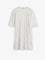 Toteme Relaxed fit short cotton blend dress - Offwhite