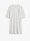 Toteme Relaxed fit short cotton blend dress - Offwhite