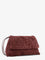 Bottega Veneta Suede Giorno crossbody bag with Intrecciato motif - Deepmahogany