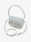 Diesel 1DR denim shoulder bag with rhinestone D logo - Grigio