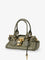 Chloe' Paddington leather shoulder bag - Aloegreen