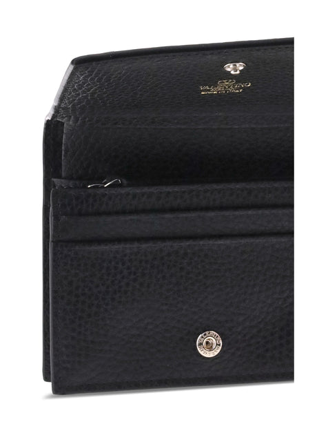 Valentino Garavani Rockstud leather Wallet - Black