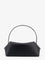 Toteme T-Lock Hammered Leather Shoulder Bag - Black