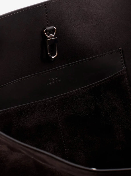 Toteme Suede Tote Bag - Granite