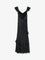 Self Portrait Polka-dots viscose dress - Black