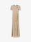 Self Portrait Maxi Dress with rhinestones - Champagne