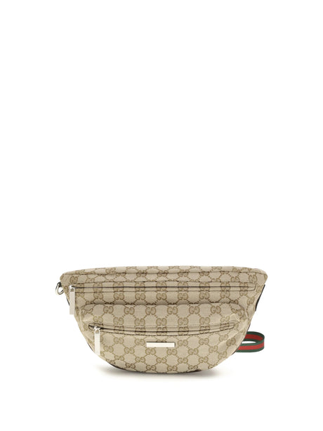 Gucci Small Tag Shoulder Bag - Vint.Sand/Dk Bro/Vrv