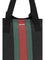 Gucci Web Tote Bag - Nika Blk Vrv/Blk/T.G