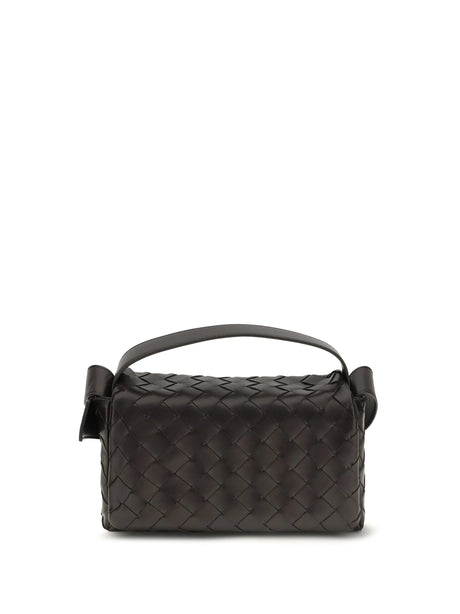 Bottega Veneta Intrecciato Shoulder Bag - Fondant-Silver