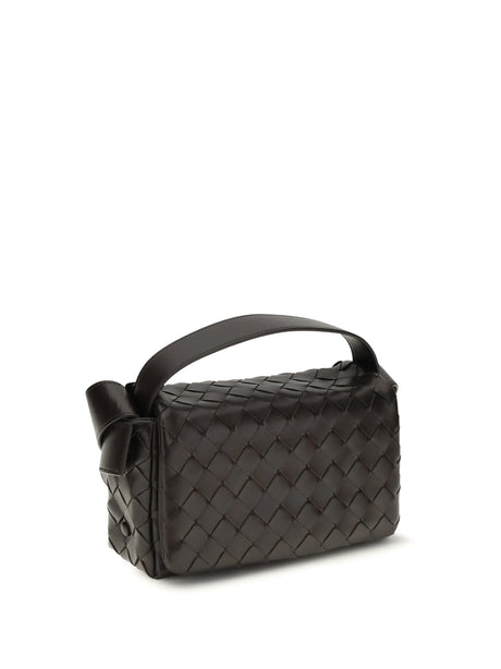 Bottega Veneta Intrecciato Shoulder Bag - Fondant-Silver
