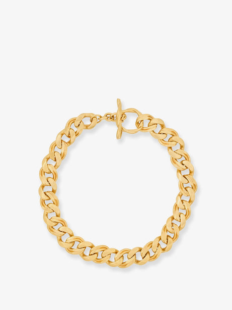Saint Laurent Metal choker necklace - Or Laiton