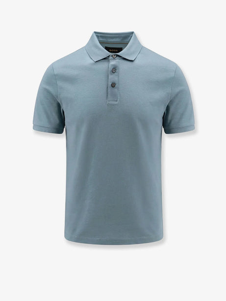 Boss Perry cotton polo shirt - Openblue