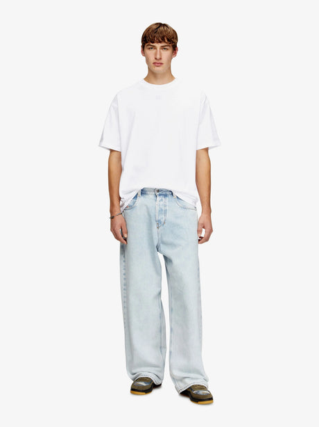 Diesel T-LUCIEN-IHBI cotton T-shirt - Bianco