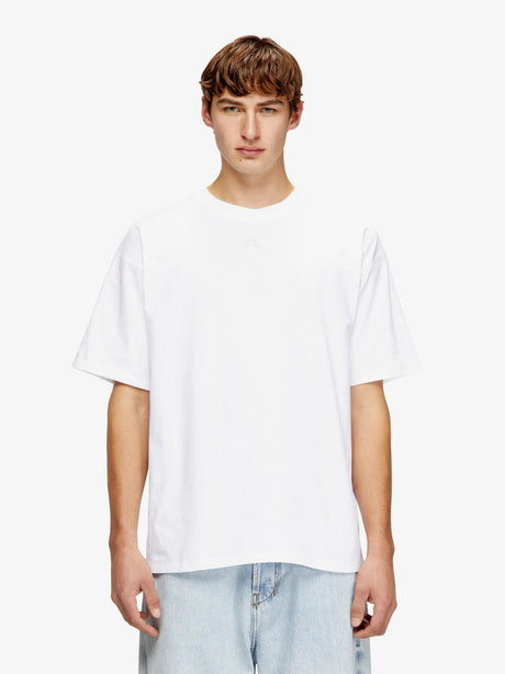 Diesel T-LUCIEN-IHBI cotton T-shirt - Bianco