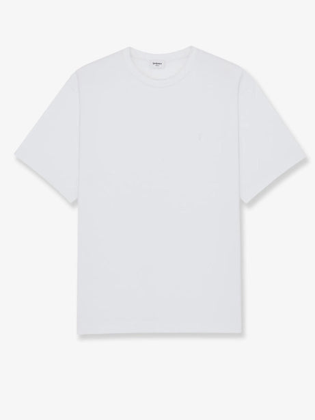 Saint Laurent Certified cotton t-shirt - Biancospino