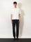 Saint Laurent Certified cotton t-shirt - Biancospino