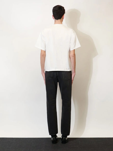 Saint Laurent Certified cotton t-shirt - Biancospino