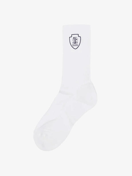 Brunello Cucinelli Cotton blend socks - Biancogrigiochiaro