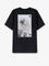 The North Face Cotton T-shirt logo on the front - Black