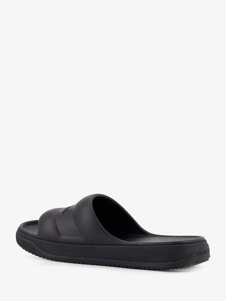 Moncler Altive rubber sandals - Nero
