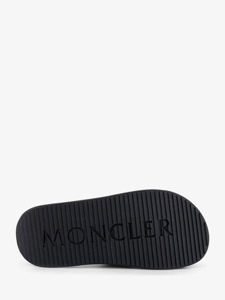Moncler Altive rubber sandals - Nero